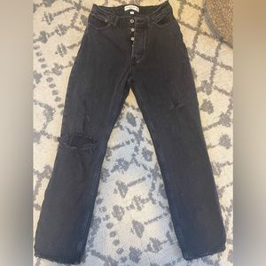 Brand new A&F Dad High Rise Curve Love jeans